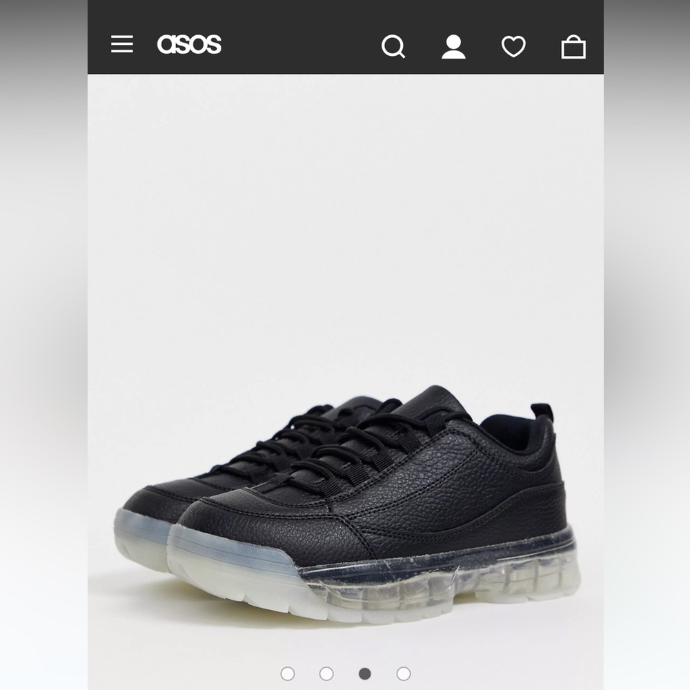 ASOSchunky sneakers size 7 us